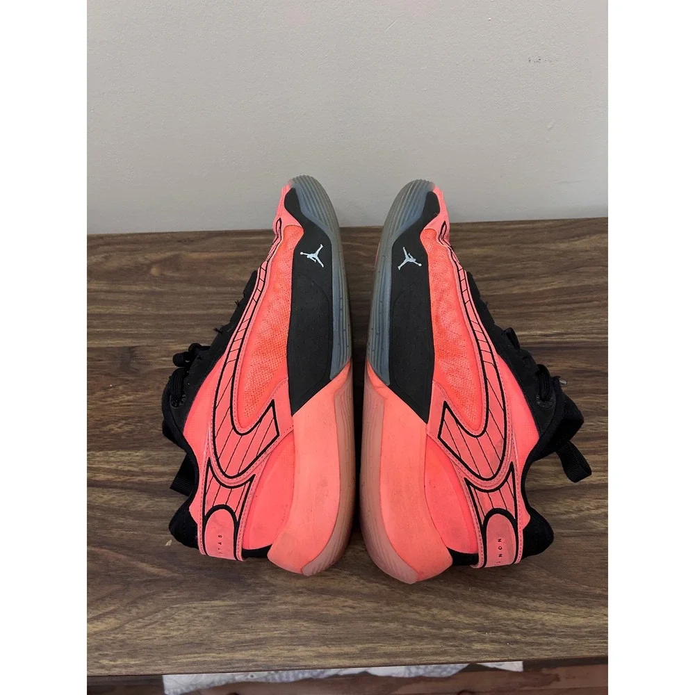 Jordan Luka 2 Bright Mango Black Basketball Shoes DX8733-800 Mens 10
